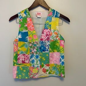 Vintage “Liza” by Lilly Pulitzer Vest. Size S